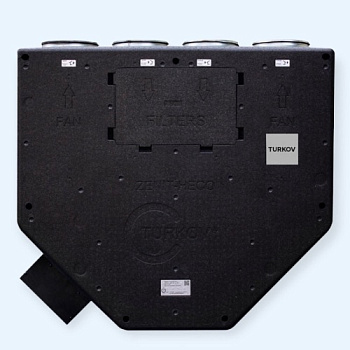 ZENIT HECO V 550 E Turkov Приточно-вытяжная установка с рекуперацией тепла и сохранением влаги